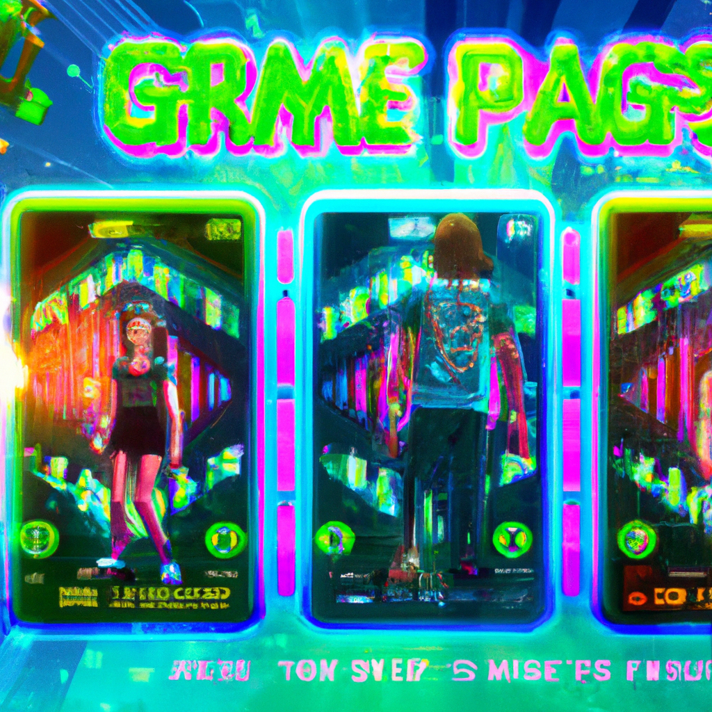 Screenshot: EmberArc live room with players and neon UI